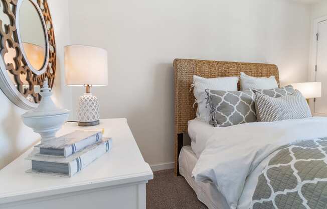 Gorgeous Bedroom at Harbor at Twin Lakes 55+ Apartments, Roseville, MN