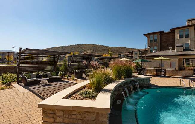 Resort Style Pool With Sun Deck
