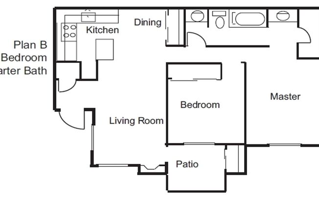 2 beds, 1 bath, 850 sqft, $1,795, Unit #240