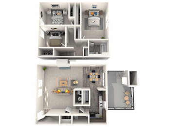 3 beds, 1.5 baths, 1,200 sqft, $1,844