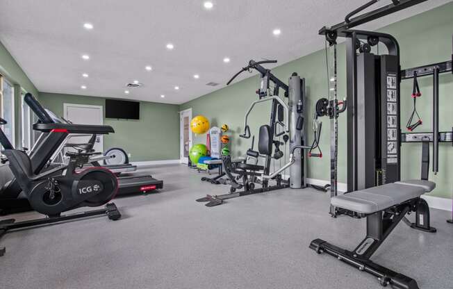 Modern Fitness Center at Edge At Farmington Hills - Farmington Hills, MI, Michigan, 48334