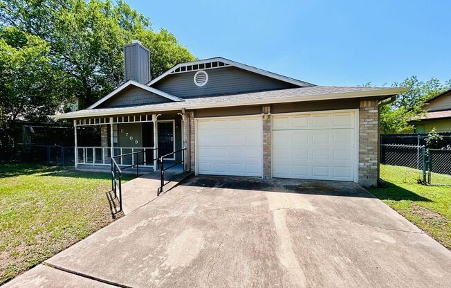 1709 Morning Quail 78758 | 3 Bed 2 Bath 2 Car Garage $2,225