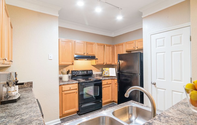 The Asher at Sugarloaf apartments in Lawrenceville Georgia photo of kitchen