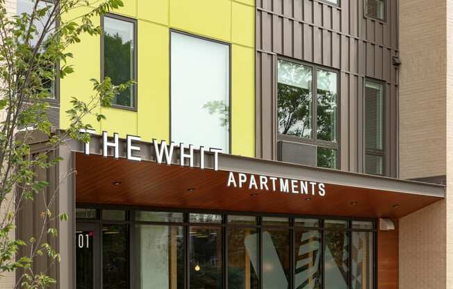 Entrance area at The Whit, Minneapolis, 55404
