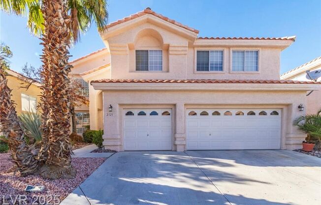 Prime Summerlin 4 bedroom with backyard retreat