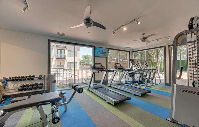 Cardio Machines at Vue Greenville, Texas