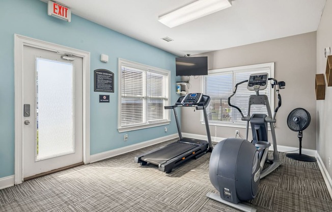 Fitness Center with Cardio Equipment
