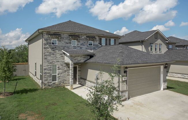 Available August 2026! Gorgeous 5 Bedroom, 5 Bath House in South College Station!!