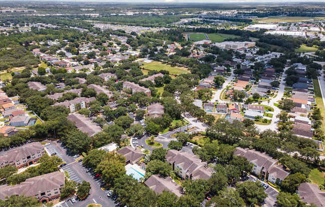 Aerial View of Carrington