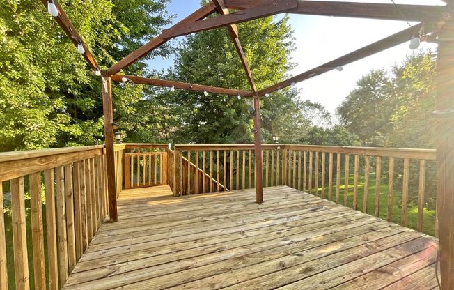 Pet-Friendly 5 Bedroom with Oversized Deck and Pergola in Lakeville