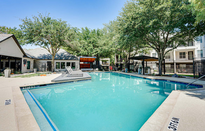 Crystal Clear Swimming Pool at Knox Allen Station, Allen, TX, 75002