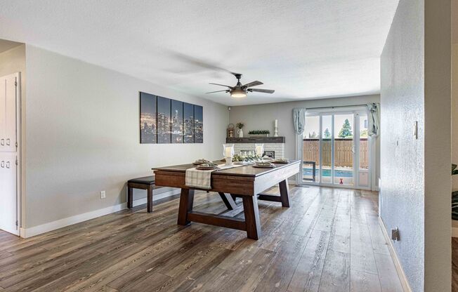 3 bedroom home for RENT in Turlock with built-in POOL