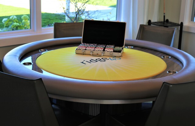 Poker table to use in the Community Center