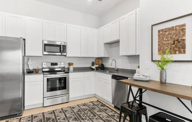 Open kitchen at Bay Pointe at Summerville, Summerville