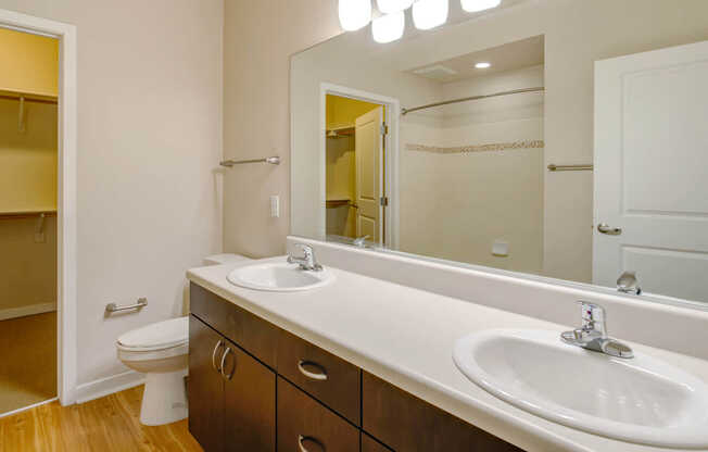 Bathroom with Double Vanity