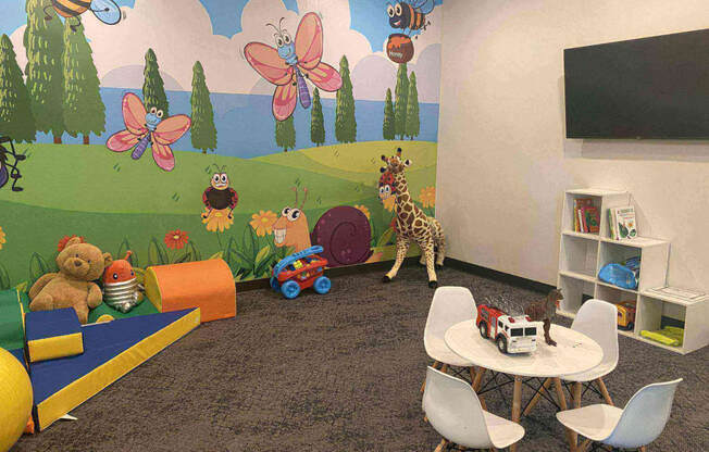 Kids Playroom at The Flats at Riverwoods, Utah, 84604