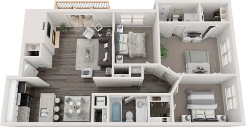 3 beds, 2 baths, 1,100 sqft, $1,500