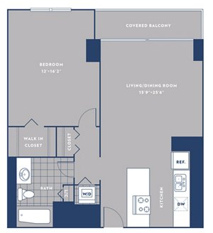 1 bed, 1 bath, 785 sqft, $2,880