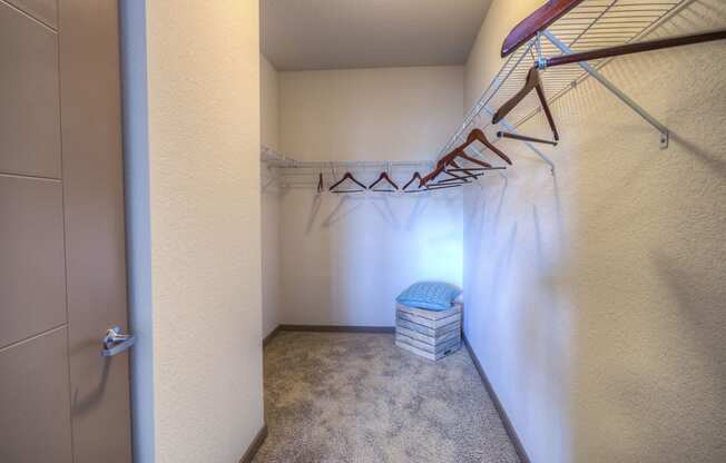 Walk-In Closet at The Strand Apartments in Oviedo, FL