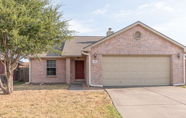 Spacious Three Bedroom Home!!