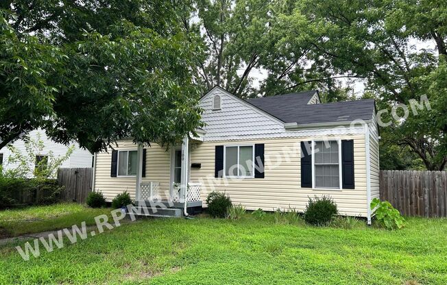 Perfect 2 Bedroom Home in Ginter Park Available NOW!