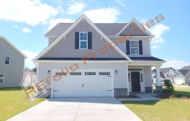 Brand New 4 BD 2-Car Garage Home @ Cottages at Wilson Mills, Clayton. Available Aug 7th!