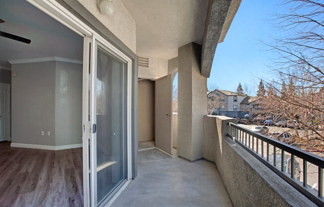 a balcony or terrace at homewood suites by hilton brea north orange county