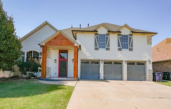 Large Custom Built RENT-TO-OWN Home in OKC/Piedmont area.