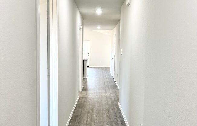 New 4 bedroom, 2 bath in Treaty Oaks Community