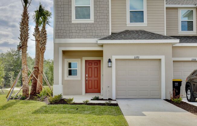 Beautiful 3/2.5 Modern Townhome with a Patio and a 1 Car Garage in the New Community of Westview - Poinciana!