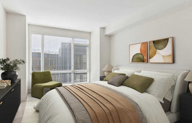 Bedroom with Hard Surface Flooring