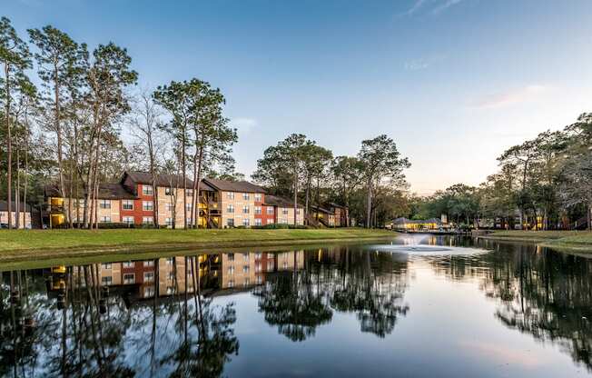 Scenic lake at Northlake Apartments, Jacksonville FL