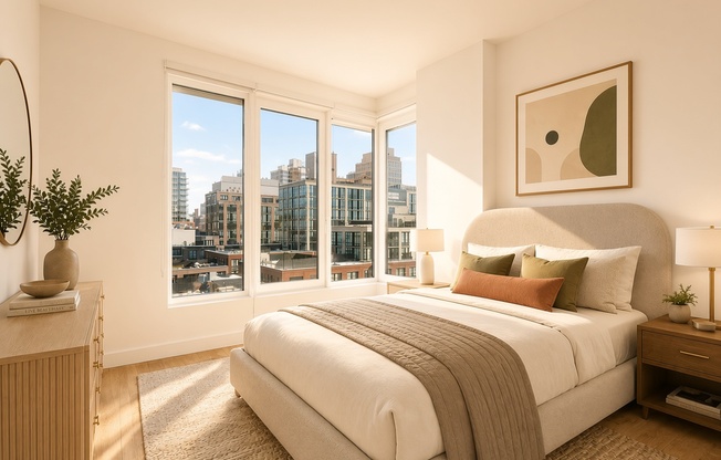 2 beds, 2 baths, $5,383, Unit 5L