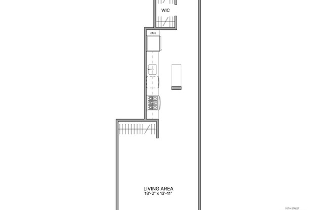 Studio, 1 bath, $4,095, Unit 14I