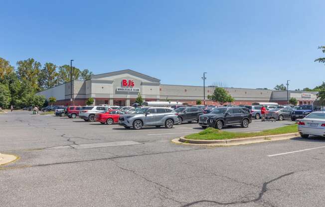 a bhs store with a parking lot in front of it at Fairmont at South Lake, Bowie, 20716