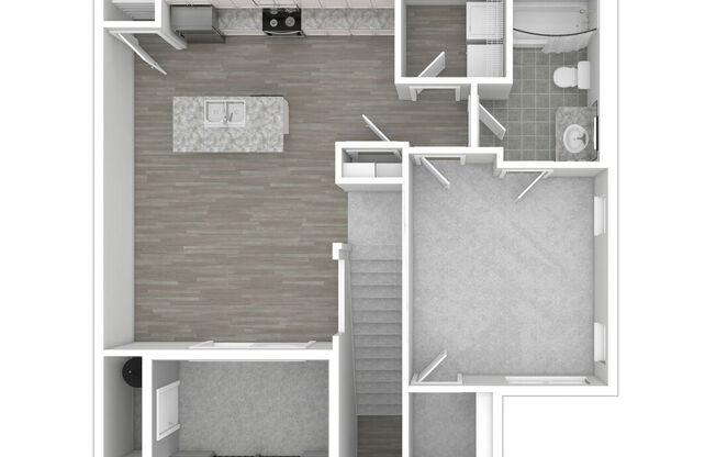 1 bed, 1 bath, 836 sqft, $1,578