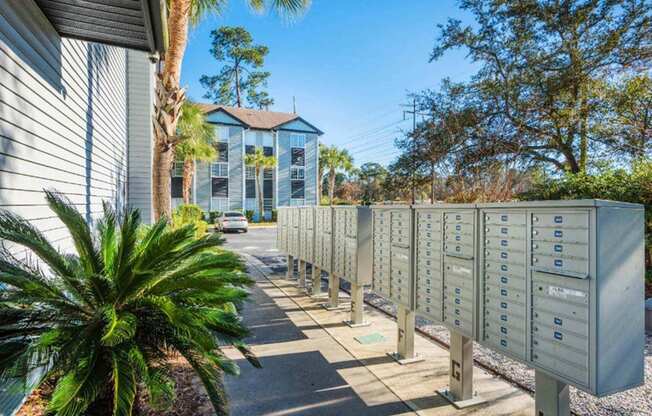 rentals mailboxes at Nextloft, Bluffton, SC