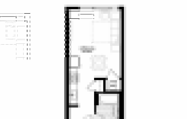 Studio, 1 bath, 401 sqft, $2,750