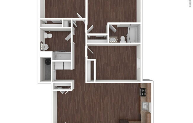 3 beds, 1 bath, 1,150 sqft, $1,900