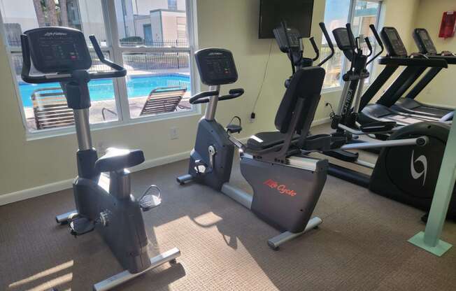 Fitness Room, Cardio and Weights