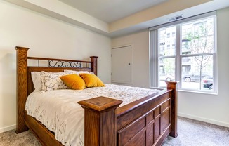 Classic Bedroom at The Legends at Berry 62+ Apartments, St. Paul