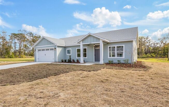 New Construction 3/2 in Bronson