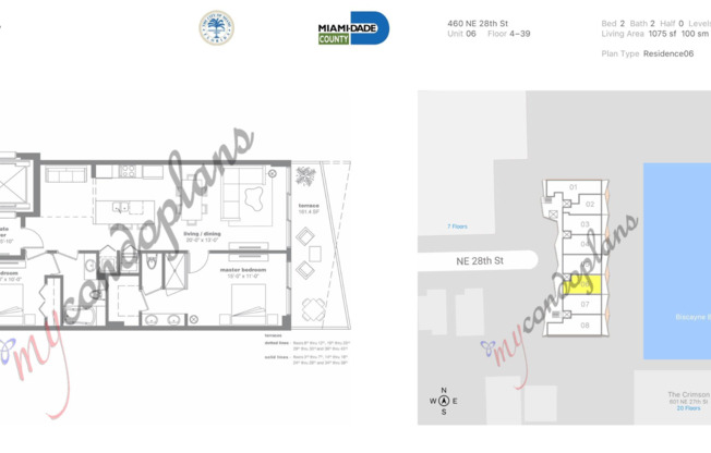 2 beds, 2 baths, $4,650
