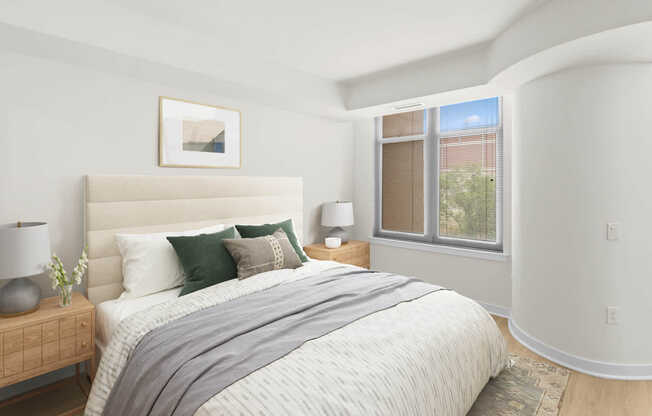 Bedroom with Hard Surface Flooring