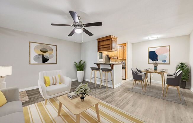 1 bed, 1 bath, 710 sqft, $1,099, Unit 2112