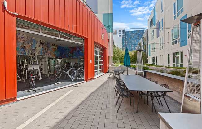 Outdoor courtyard at Mission Bay by Windsor, San Francisco, 94158