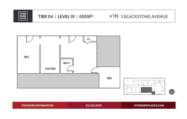 2 beds, 1 bath, 700 sqft, $1,499, Unit 104