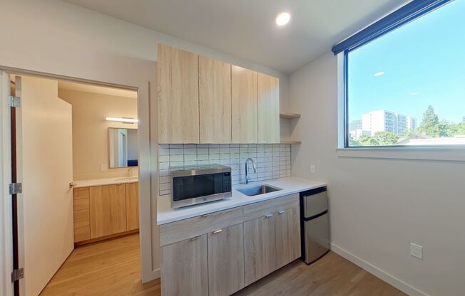 Studio, 1 bath, 314 sqft, $1,225, Unit 204