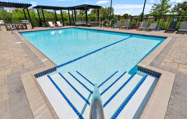 take a dip in our resort style pool at TRIO @ Southbridge apartments