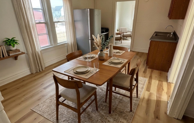 Welcome to Your Brand New Home on Rawson Avenue! 1403 Rawson Ave, Unit 3, South Milwaukee, WI 53172 2 Beds | 1 Bath | Fully Remodeled & Move-In Ready Rent: $1,195/month